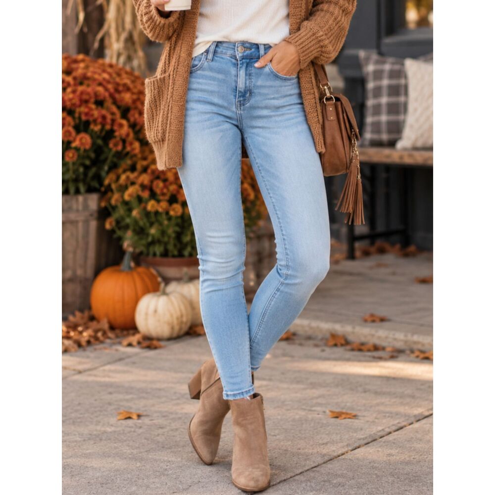 American Eagle Super Stretch Jegging Jeans Women’s 4 Short Light Wash Skinny